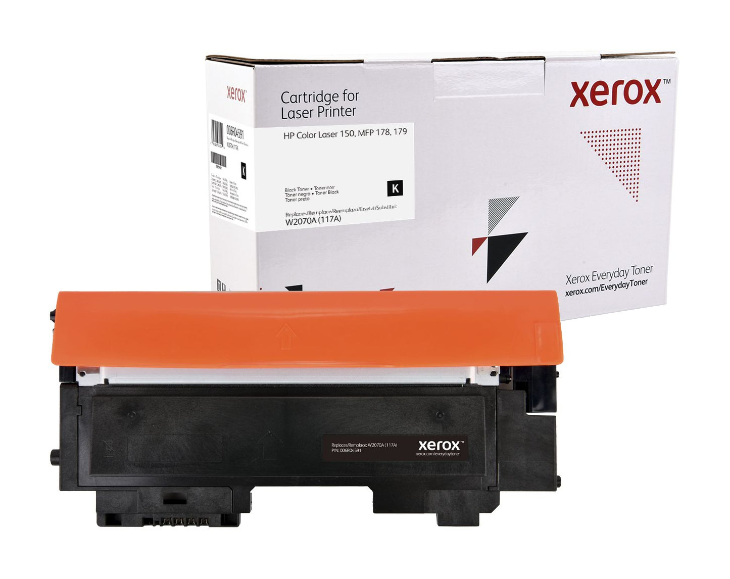 Xerox Everyday Toner For HP W2070A 117A Black Laser Toner 006R04591