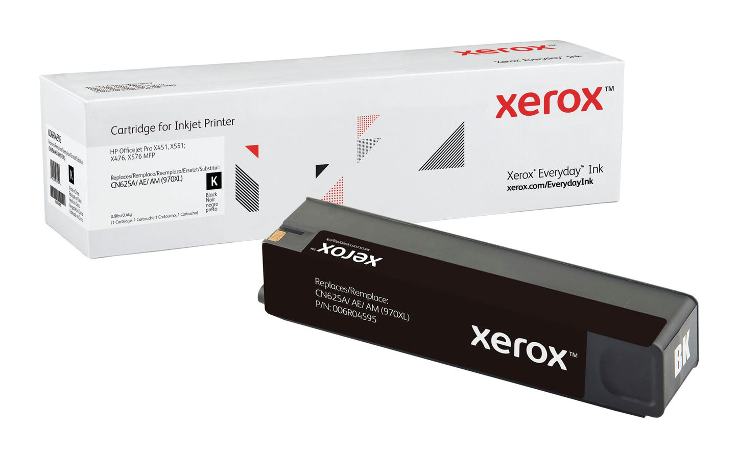 Xerox Everyday Ink For HP CN625AE 970XL Black Ink Cartridge 006R04595