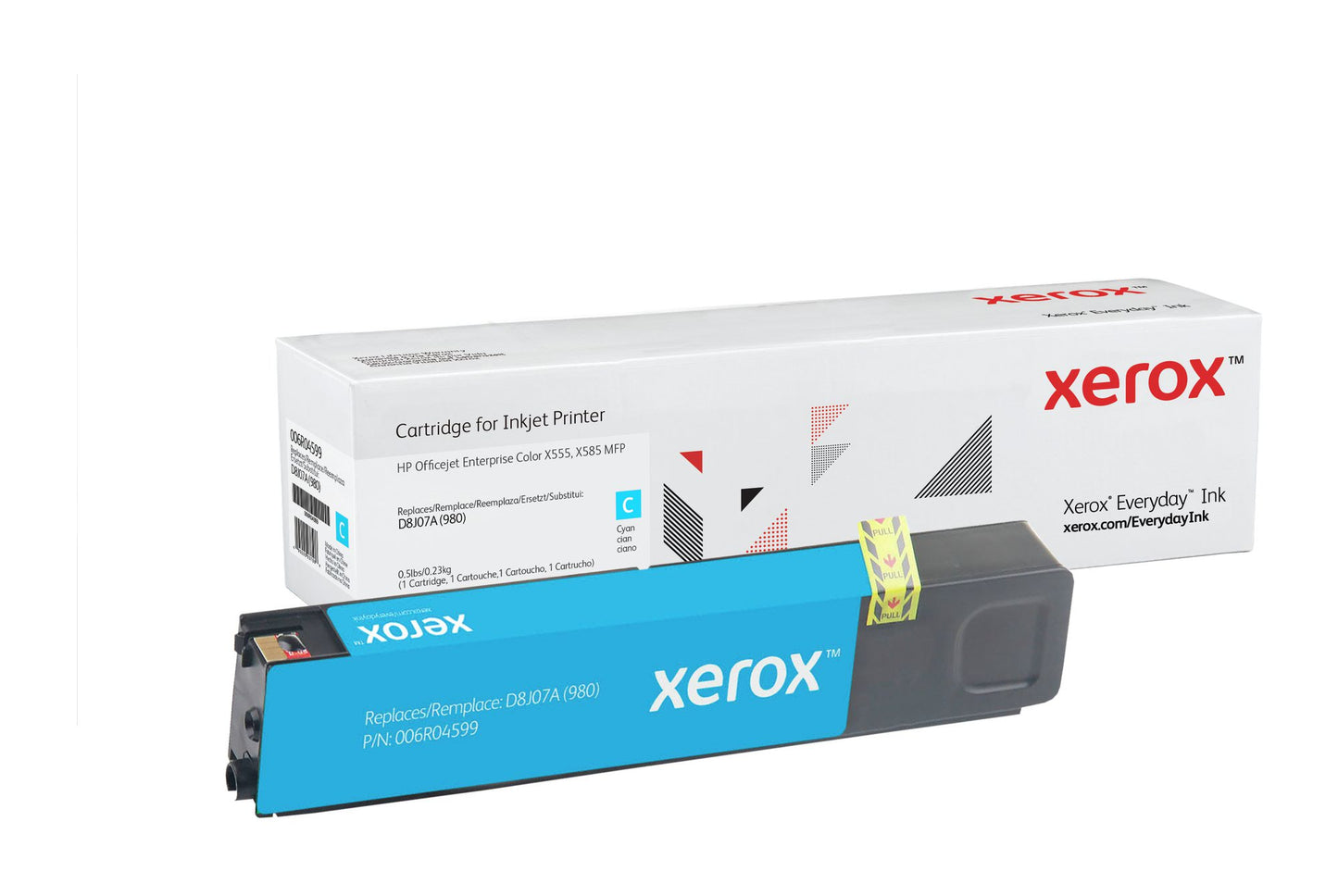 Xerox Everyday Ink For HP D8J07A 980 Cyan Ink Cartridge 006R04599