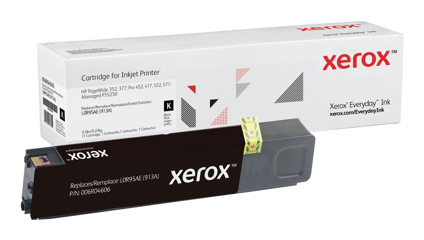 Xerox Everyday Ink For HP L0R95AE 913A Black Ink Cartridge 006R04606 WHILE STOCK LASTS