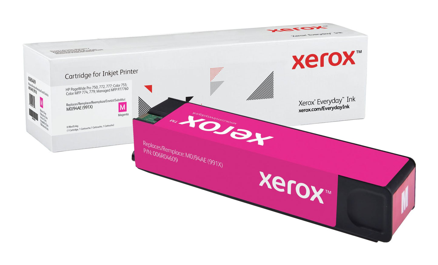 Xerox Everyday Ink For HP M0J94AE 991X Magenta Ink Cartridge 006R04609