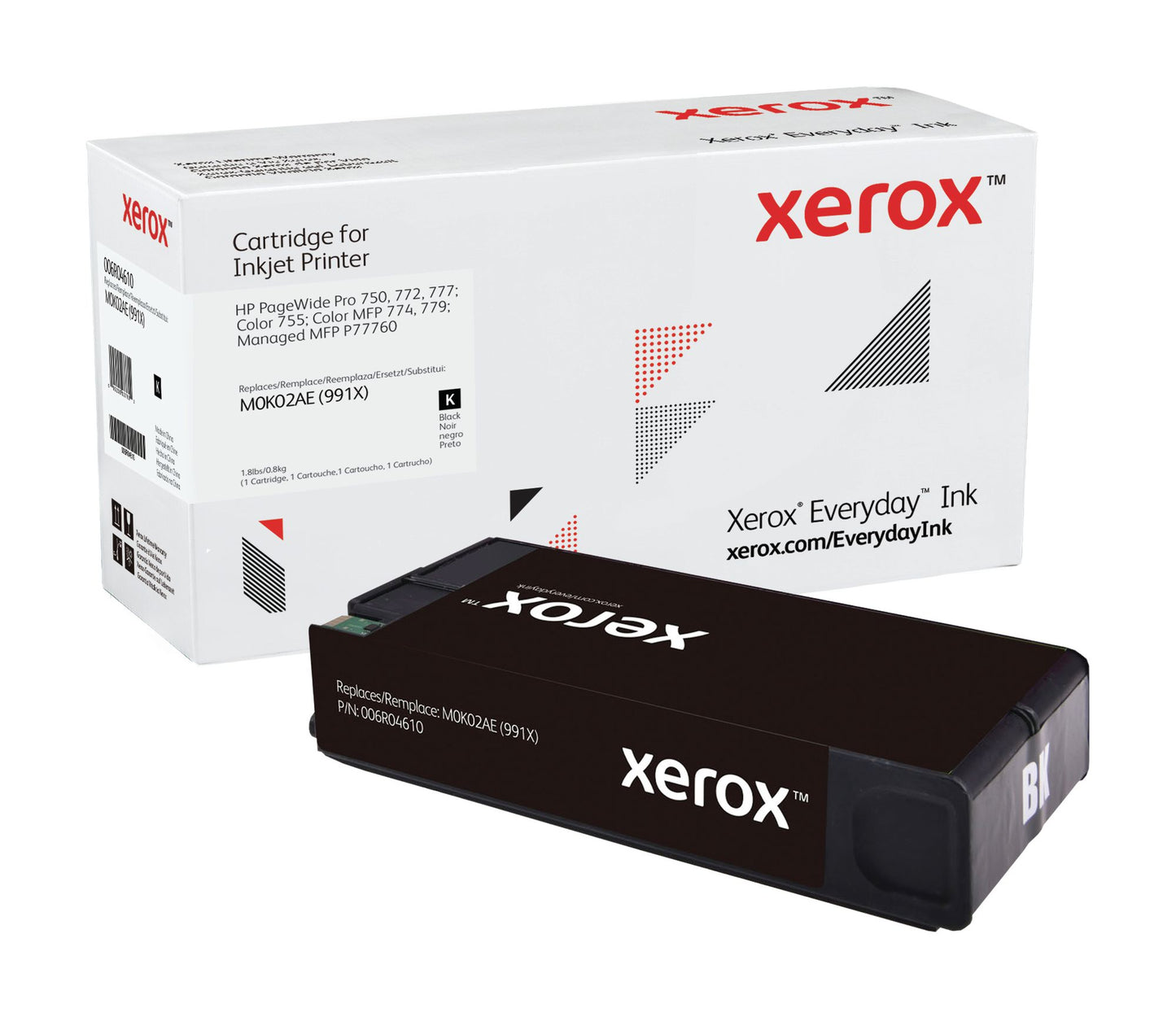 Xerox Everyday Ink For HP M0K02AE 991X Black Ink Cartridge 006R04610