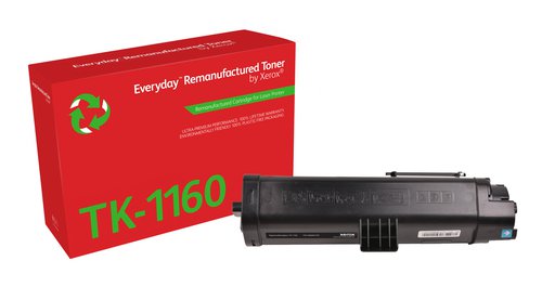 Xerox Everyday Remanufactured For Kyocera TK1160 Black Laser Toner 006R04795