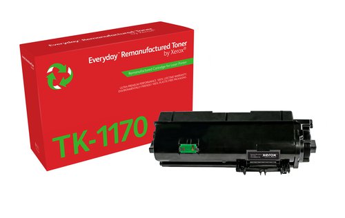 Xerox Everyday Remanufactured For Kyocera TK1170 Black Laser Toner 006R04796