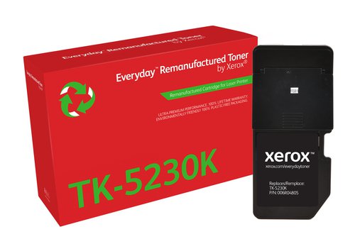 Xerox Everyday Remanufactured For Kyocera TK5230K Black Laser Toner 006R04805