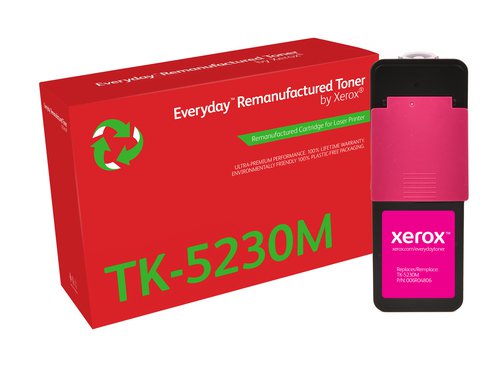 Xerox Everyday Remanufactured For Kyocera TK5230M Magenta Laser Toner 006R0806